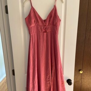 Lulus Candy Pink Maxi Dress
